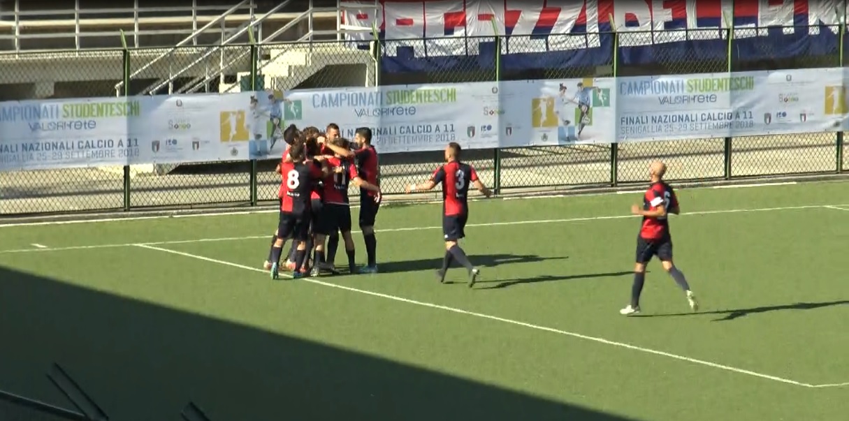 FC Vigor, esultanza gol di Giobellina