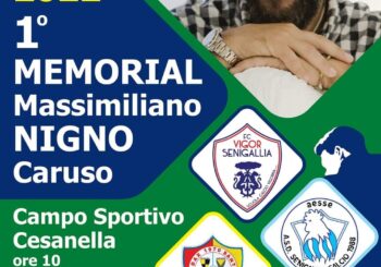 1^ Memorial “Nigno” Caruso: l’8 dicembre triangolare tra Vigor Senigallia, Audax e Senigallia Calcio